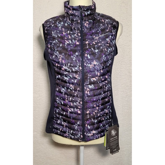 Eddie Bauer Microtherm Stormdown New NWT Vest Women's Small Zip Sleeveless 0499 - Picture 1 of 15